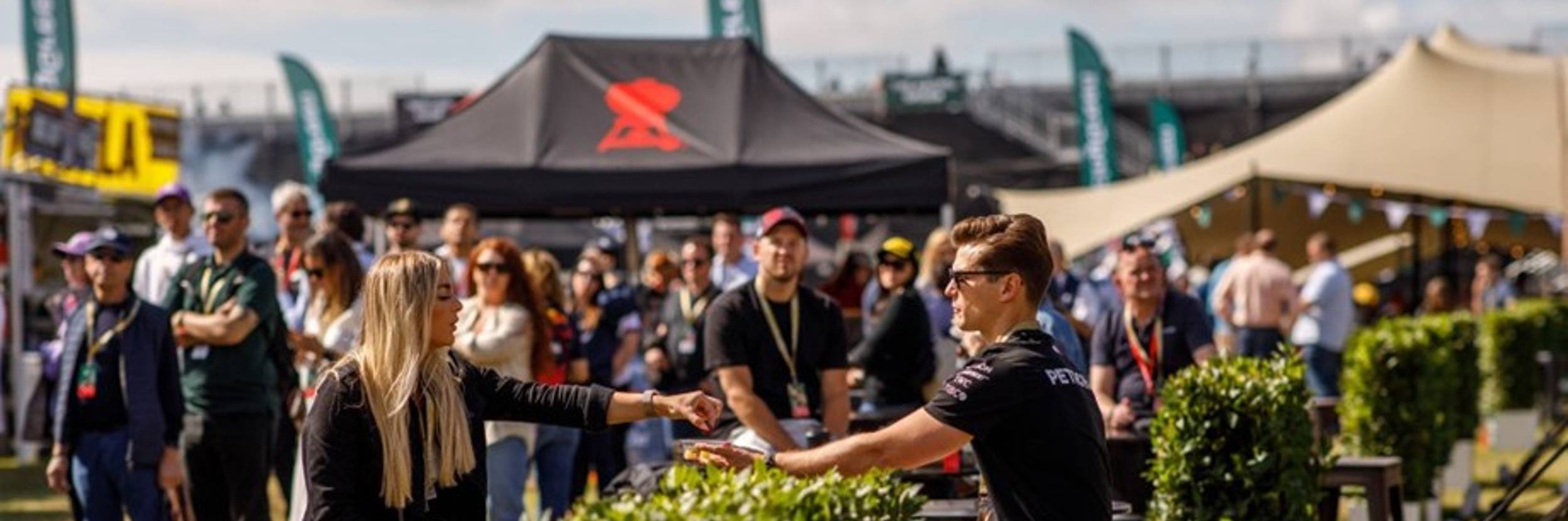 2023 British F1 Grand Prix: 2 Day Racing Green Hospitality
